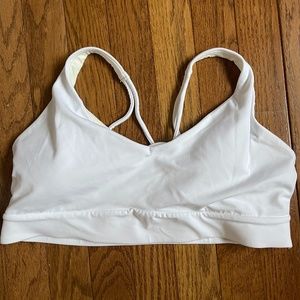 Athleta Solace Bra, white size L